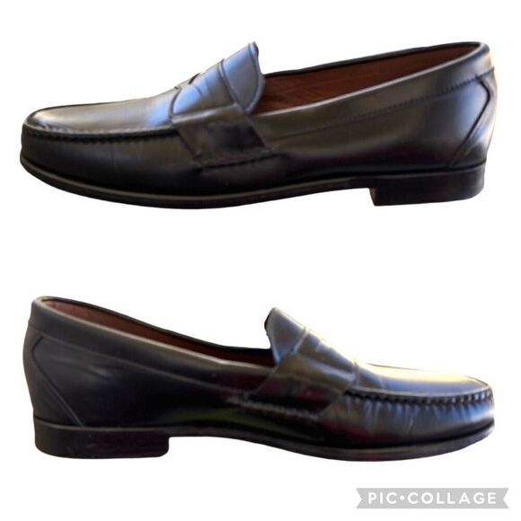 Allen Edmonds Walden Penny Loafer Dress Shoes Men’s Size 10 2A Black Leather main image 4